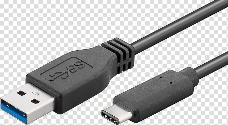 USB-C Electrical cable USB 3.1 Electrical connector, USB transparent background PNG clipart