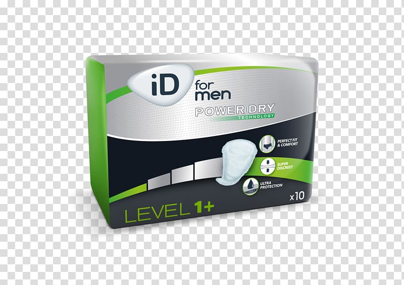 Urinary incontinence Man TENA Sanitary napkin Incontinence pad, man transparent background PNG clipart