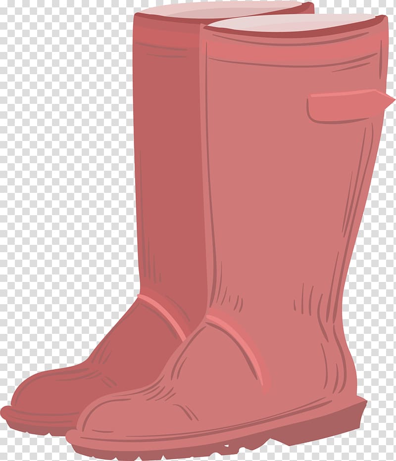 Boot Icon, Pink boots transparent background PNG clipart