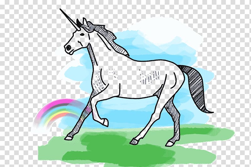Satchel Scout Child Mustang Unicorn, Einhorn transparent background PNG clipart