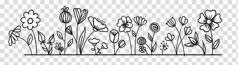 Doodle Drawing Illustration Floral design Bouquet of Flowers, doodle art transparent background PNG clipart