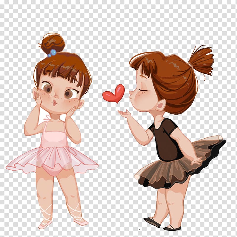 girl wearing ballerina illustration, Adobe Illustrator Encapsulated PostScript, Fat kids transparent background PNG clipart