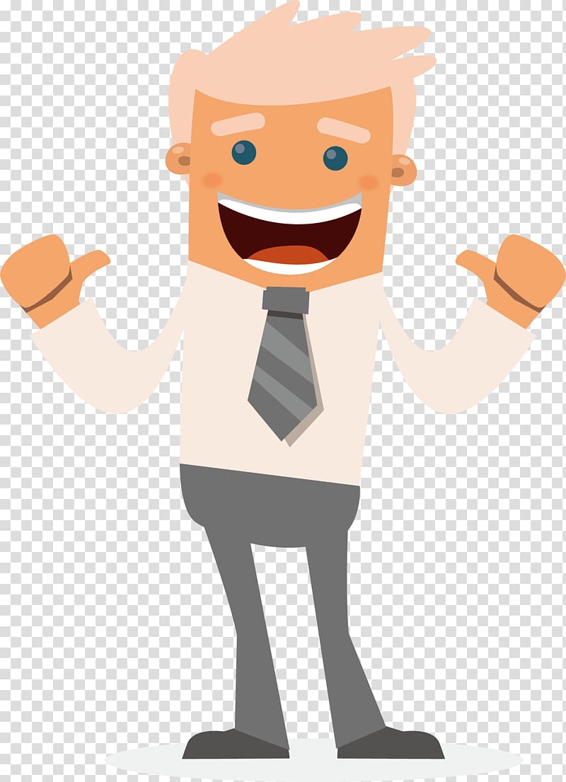 Cartoon Character Drawing Model sheet, Laughing Man transparent background PNG clipart