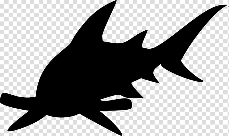 Hammerhead shark Silhouette , great transparent background PNG clipart
