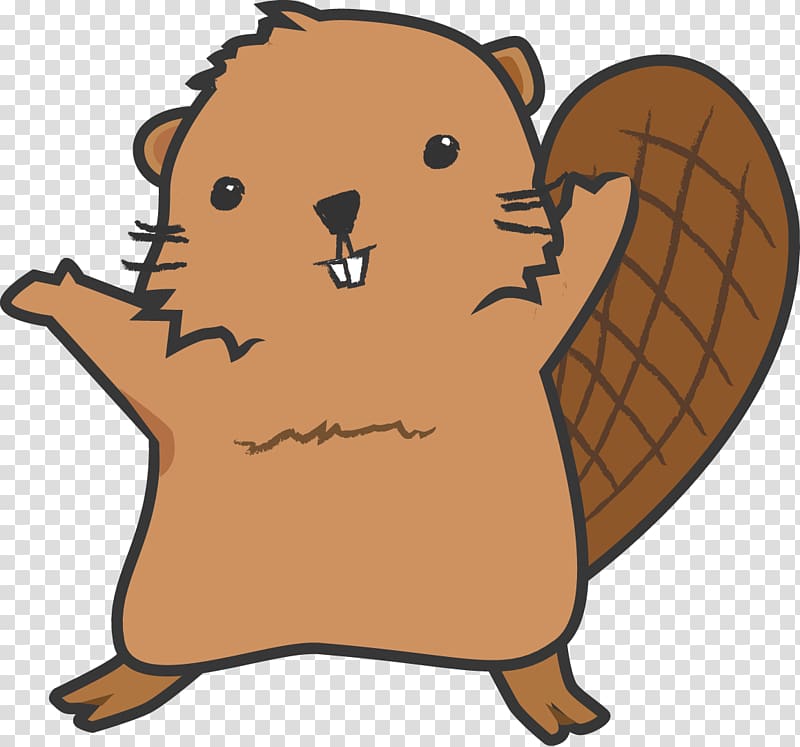 Beaver transparent background PNG clipart