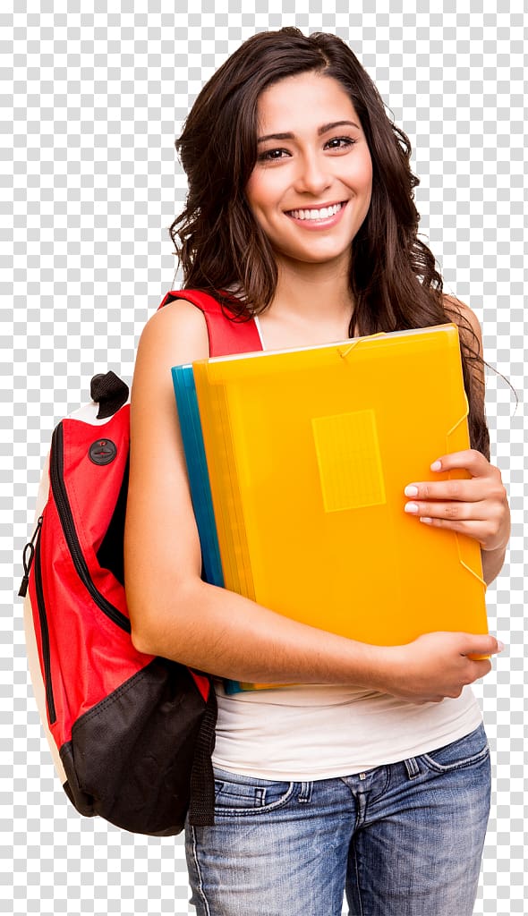 woman holding yellow envelope, Student Education Study skills Learning, Student transparent background PNG clipart