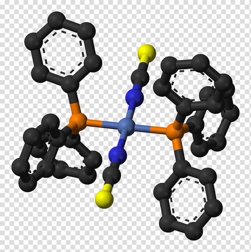 Dichlorobis(triphenylphosphine)nickel(II) Nickel(II) chloride Geometry, 3d information transparent background PNG clipart