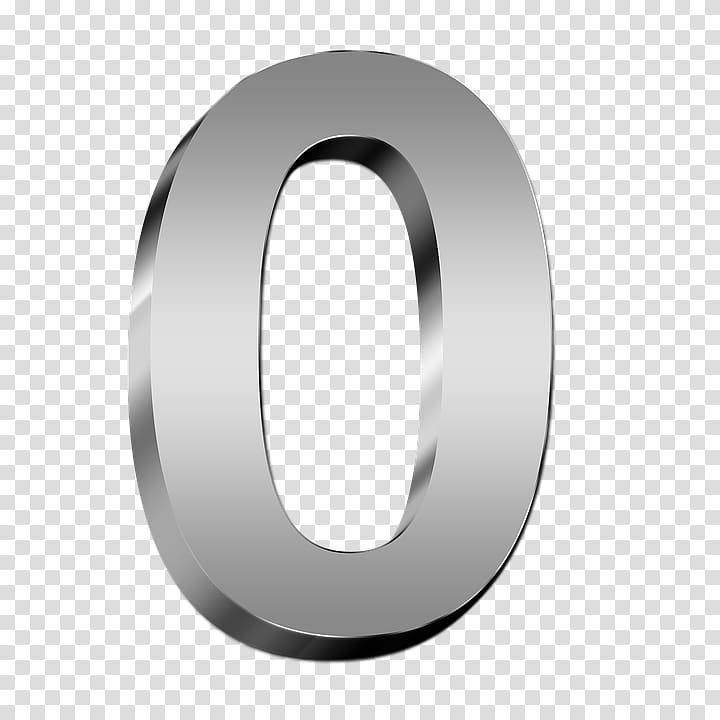 number 0 transparent background PNG clipart