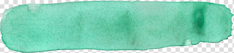 Watercolor painting Brush Green Turquoise, label cloud transparent background PNG clipart