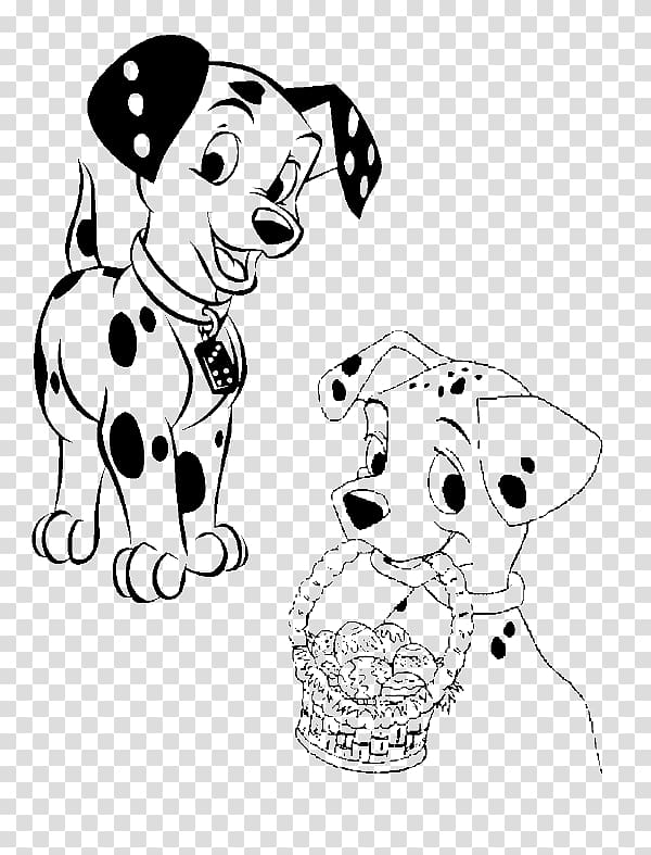 Dalmatian dog Puppy The Hundred and One Dalmatians The 101 Dalmatians Musical Dog breed, puppy transparent background PNG clipart