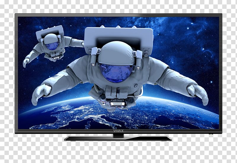 LED-backlit LCD Earthrise Fototapeta Television set , tv LED transparent background PNG clipart