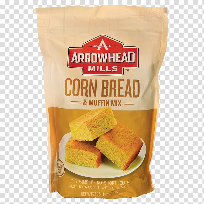 3 Pack of Arrowhead Mills Corn Bread & Muffin Mix Whole Grain American Muffins Al Ain Sharjah, cornbread transparent background PNG clipart