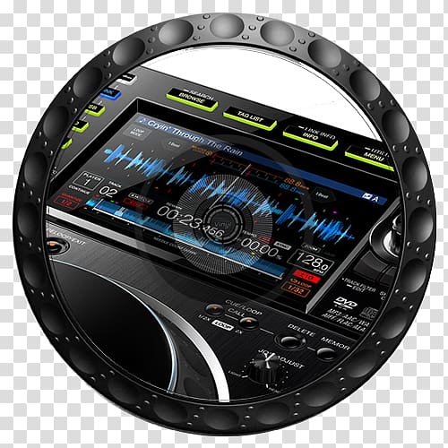 CDJ-2000 Pioneer DJ Disc jockey DJM, headphones transparent background PNG clipart