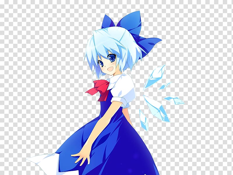 Ten Desires Cirno Double Dealing Character Wiki Team Shanghai Alice, Cirno transparent background PNG clipart