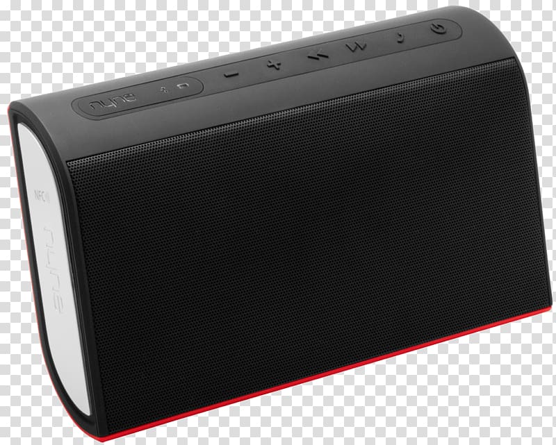 Loudspeaker Wireless speaker NYNE TT, Portable Bluetooth 4.0-speaker, 2200mAh Li-ion, NFC, BL/sil Laptop, Laptop transparent background PNG clipart