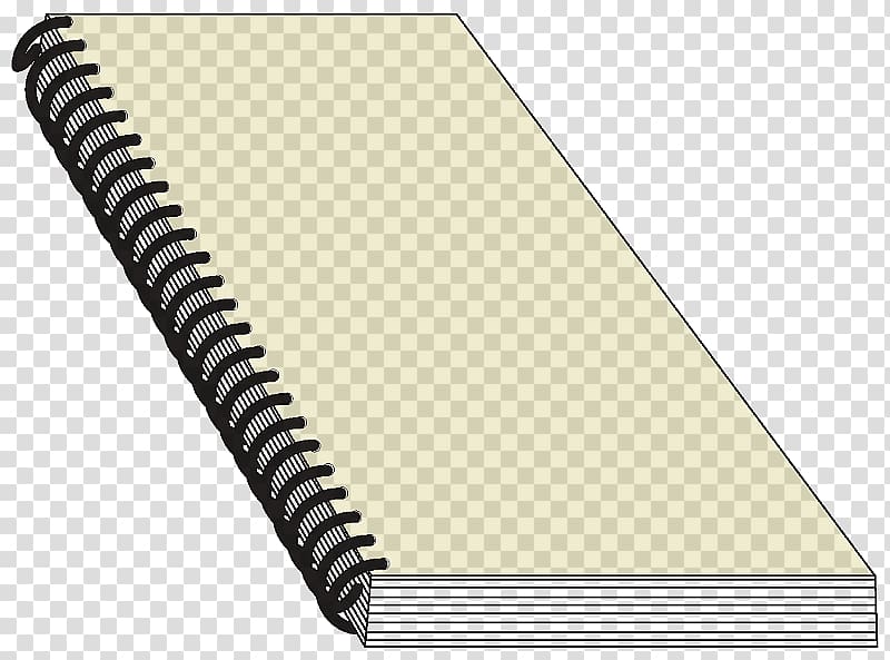Paper Coil binding Bookbinding Notebook, book transparent background PNG clipart