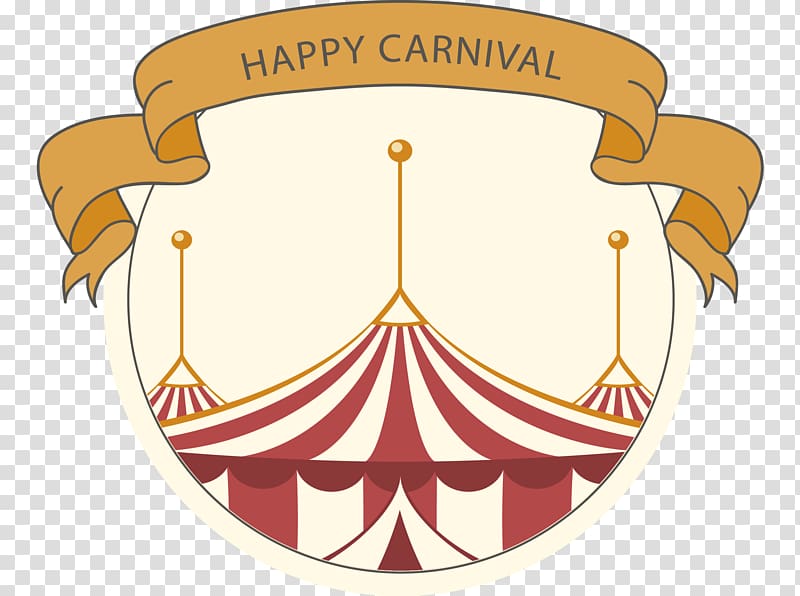 Carnival Circus Illustration, hand-painted circus icon transparent background PNG clipart