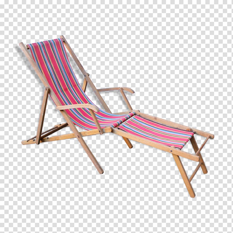 Chaise longue Deckchair Wood Furniture, chair transparent background PNG clipart