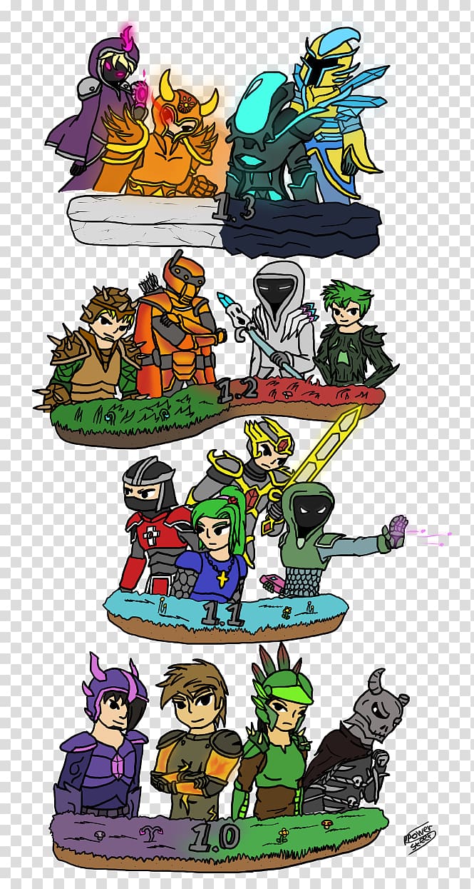 Terraria Armour Character Re-Logic Drawing, terraria fan art transparent background PNG clipart