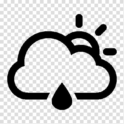 Computer Icons Rain Cloud Climate , light rain transparent background PNG clipart