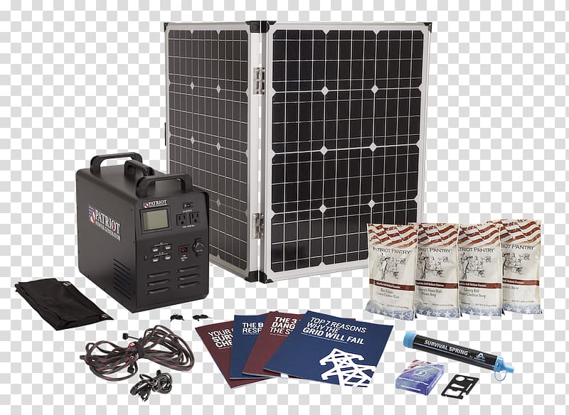 Electric generator Solar power Power outage Electricity Solar energy, solar generator transparent background PNG clipart