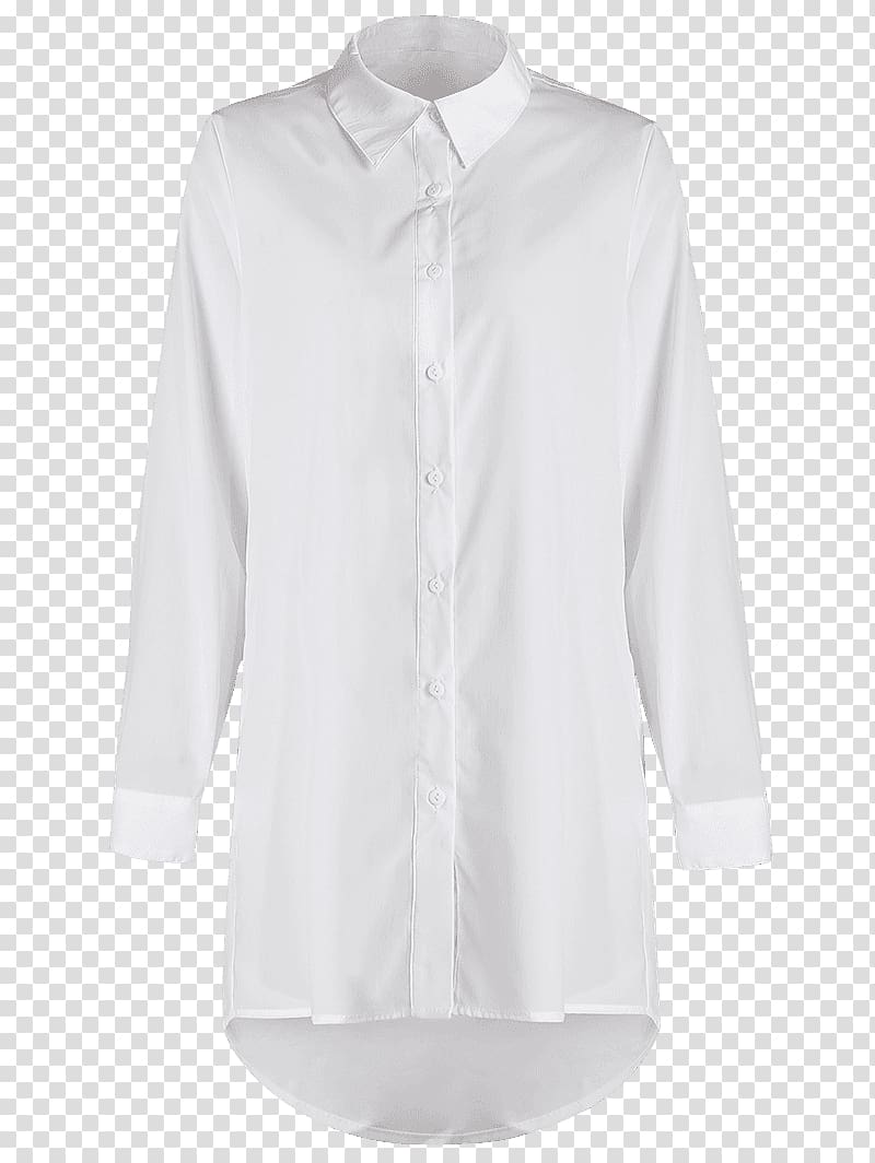 Blouse T-shirt Sleeve School uniform, white Dress Shirt transparent background PNG clipart