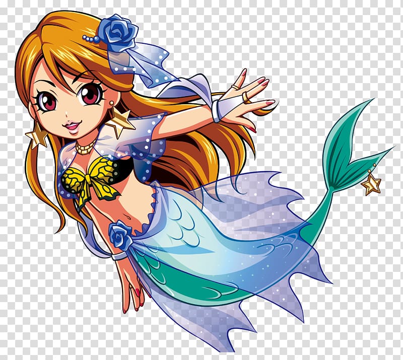 mermaid art, The Little Mermaid Cartoon , Mermaid transparent background PNG clipart