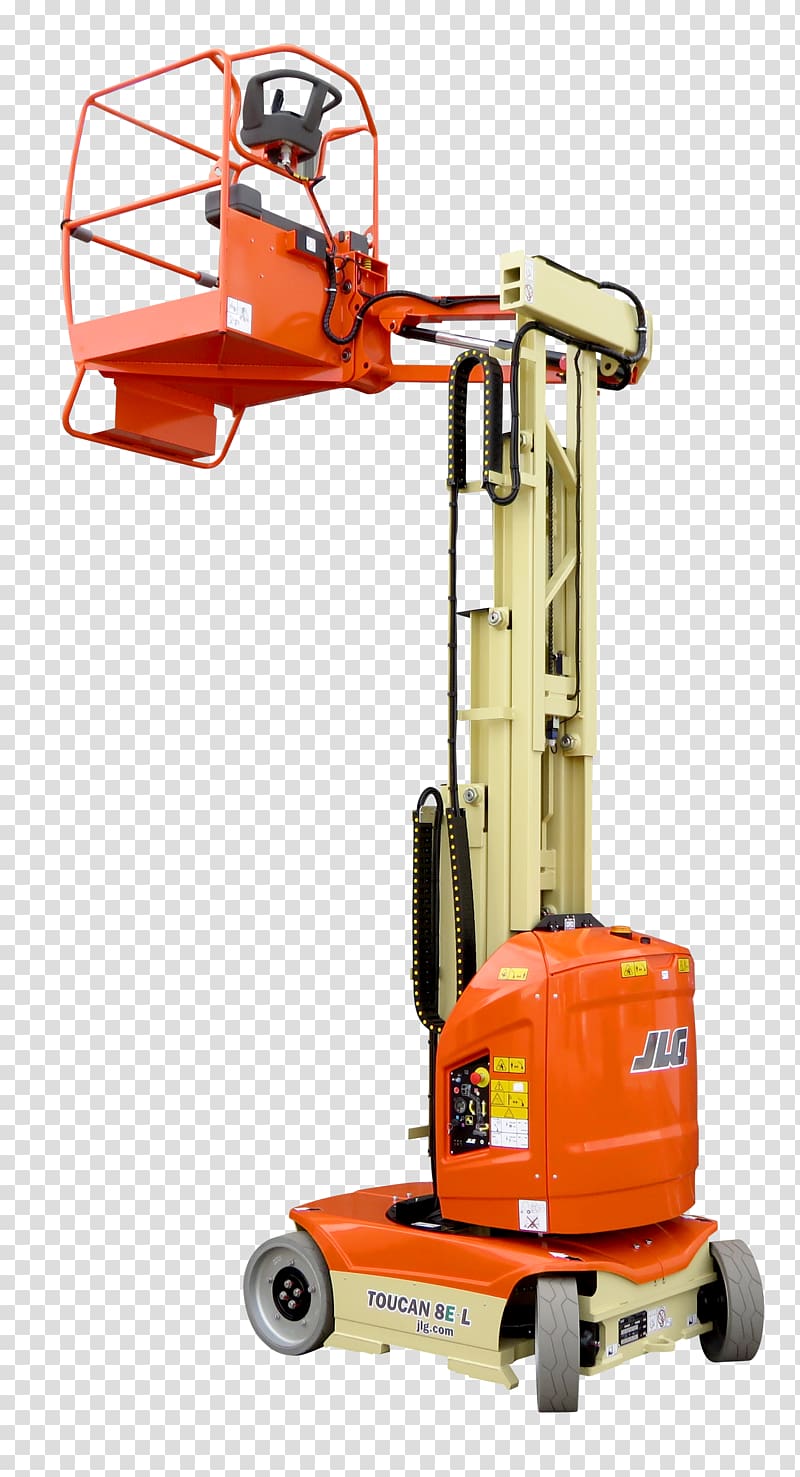 JLG Industries Aerial work platform Saxlift Elevator Lift table, front page transparent background PNG clipart