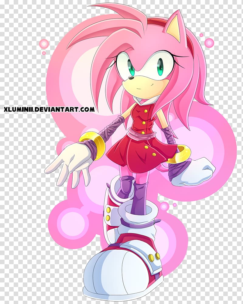 Amy Rose Sonic Boom Drawing Lelouch Lamperouge, amy transparent background PNG clipart