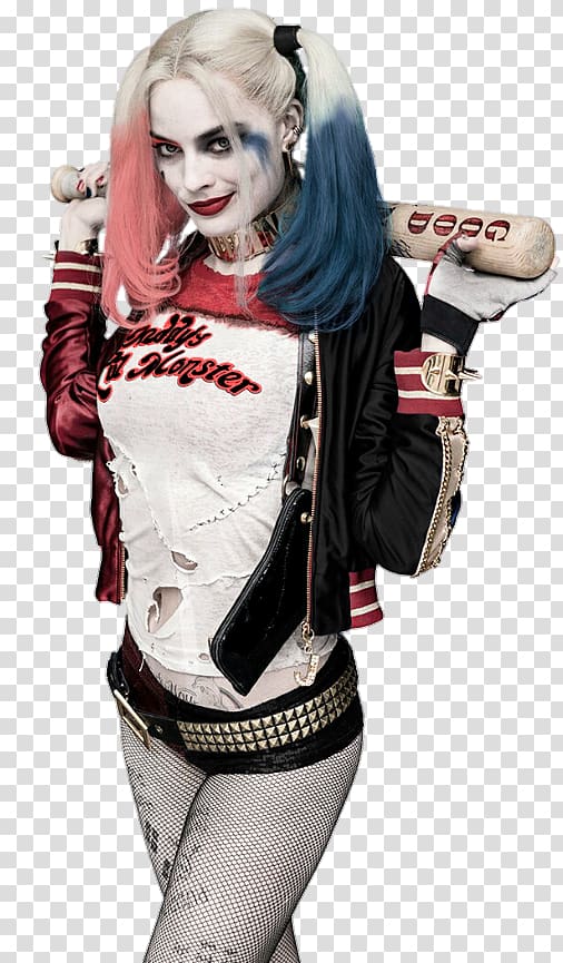 Margot Robbie Harley Quinn Joker Batman Suicide Squad, Harley Quinn transparent background PNG clipart