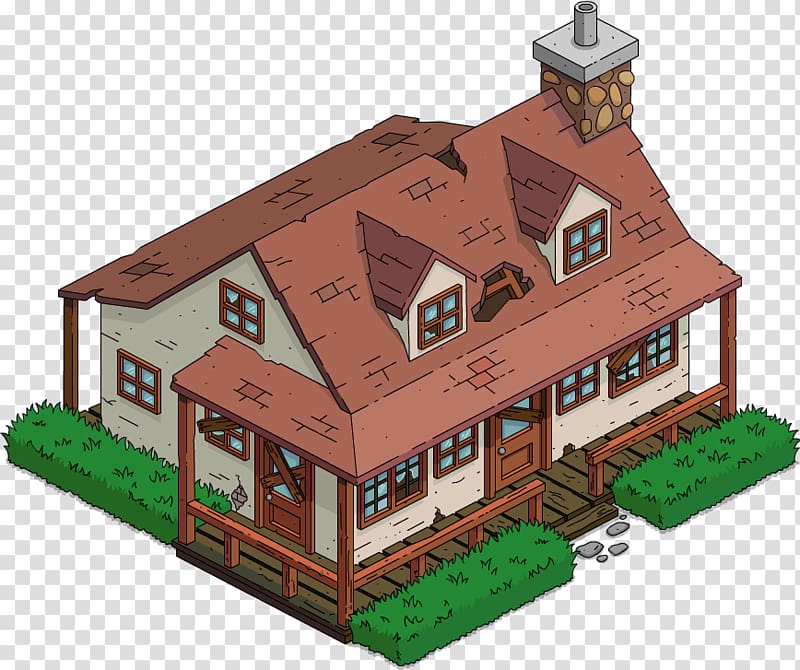 The Simpsons: Tapped Out House Dining room Building Home, house transparent background PNG clipart