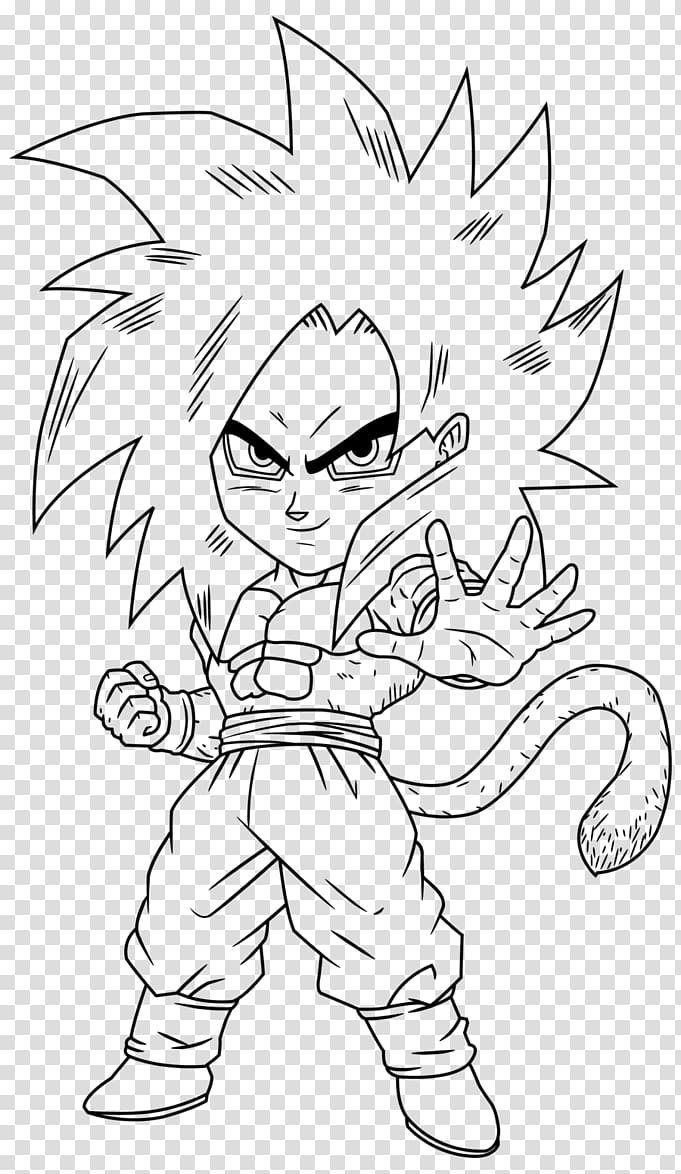 Goku Vegeta Super Saiya Majin Buu Saiyan, drawing akiba transparent  background PNG clipart | HiClipart