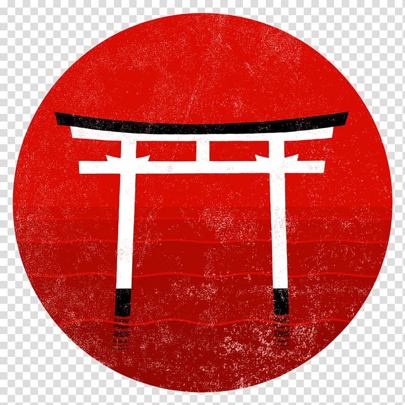 Flag Of Japan Torii T Shirt Art Japan Transparent Background Png