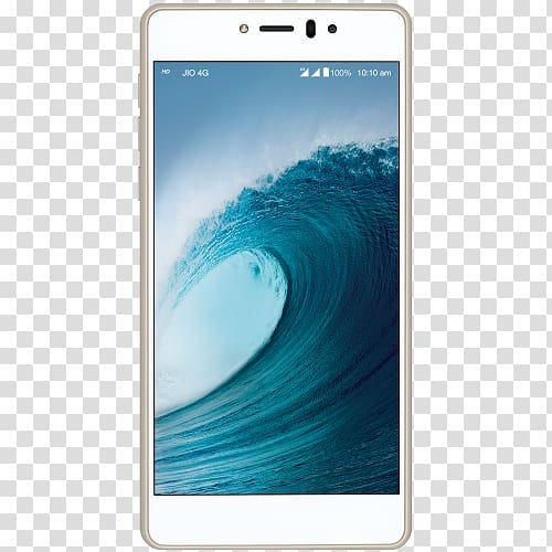 LYF WATER 1 Jio 4G Smartphone, smartphone transparent background PNG clipart