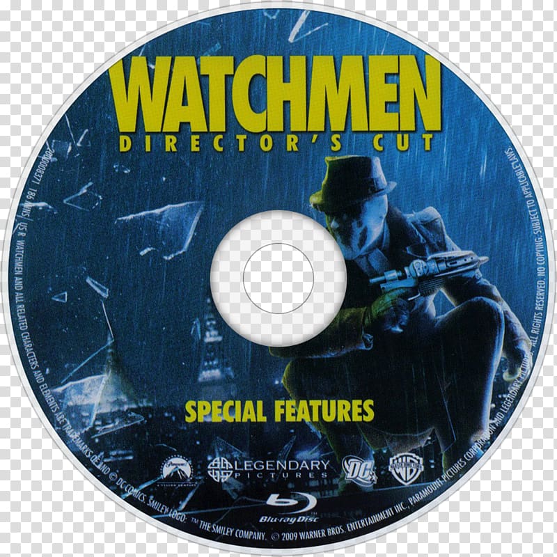 Blu-ray disc DVD Watchmen Film Fan art, dvd transparent background PNG clipart