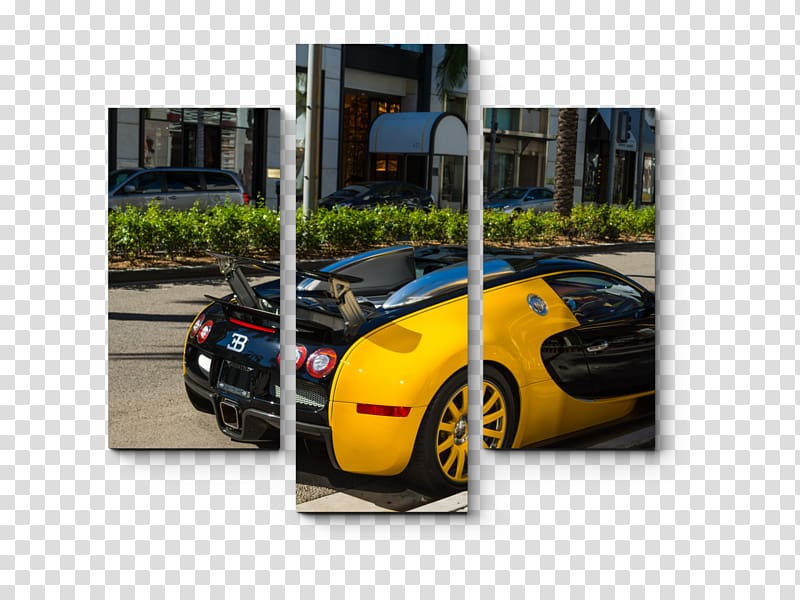 Bugatti Veyron Compact car Motor vehicle, car transparent background PNG clipart