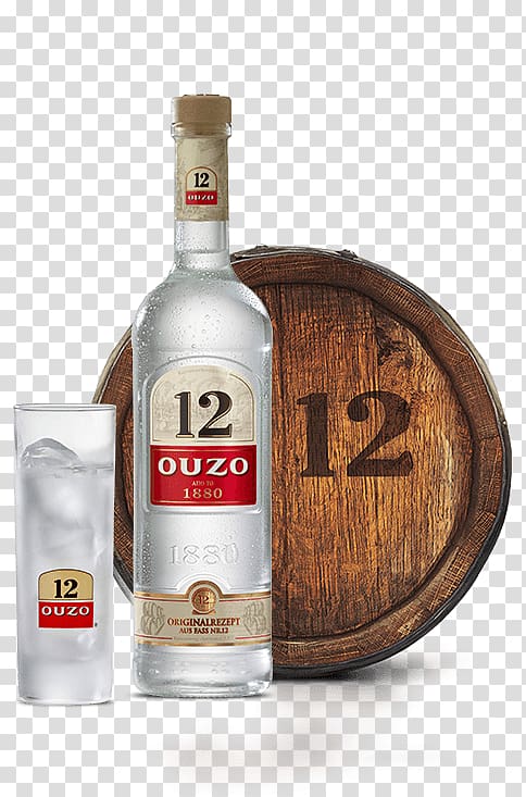 Liqueur Ouzo 12 Vodka Penarium, vodka transparent background PNG clipart