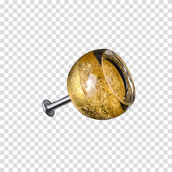 01504 Brass, metal Knob transparent background PNG clipart