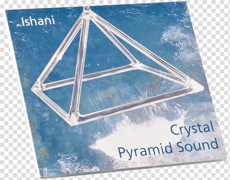 Crystal Sound Klang Glass Quartz, Crystal Pyramid transparent background PNG clipart