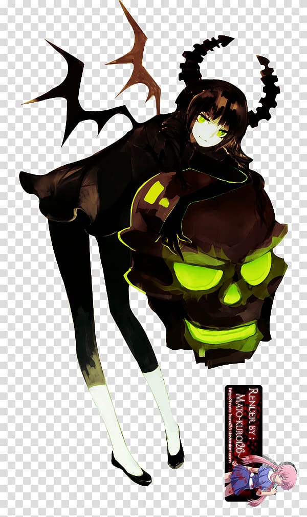 Black Rock Shooter: The Game Anime, others transparent background PNG clipart