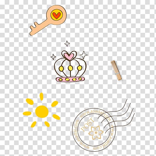 cute cartoon transparent background PNG clipart