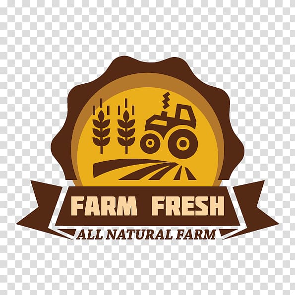 Organic food Farm Logo Agriculture, Graphics wheat harvest transparent background PNG clipart