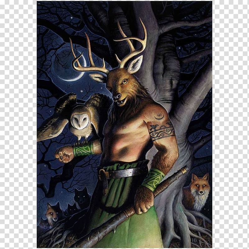 Cernunnos Horned God Deity Celtic polytheism, others transparent background PNG clipart