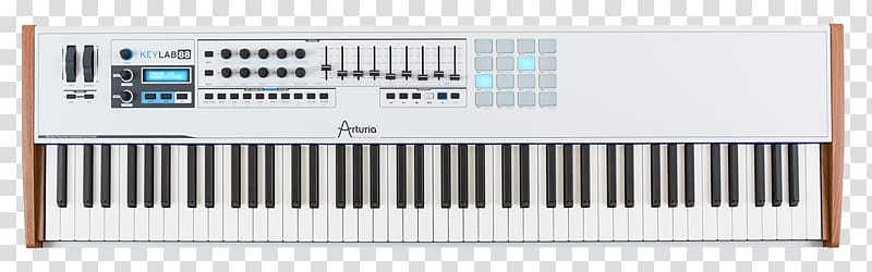 Arturia MIDI keyboard MIDI Controllers Sound Synthesizers, stereo summer discount transparent background PNG clipart