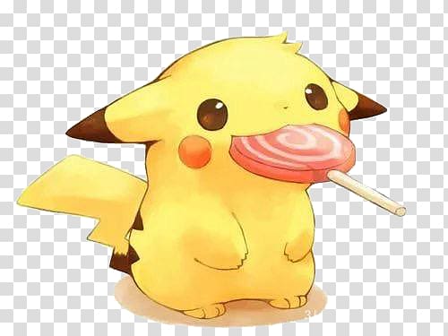 lollipop pikachu transparent background PNG clipart