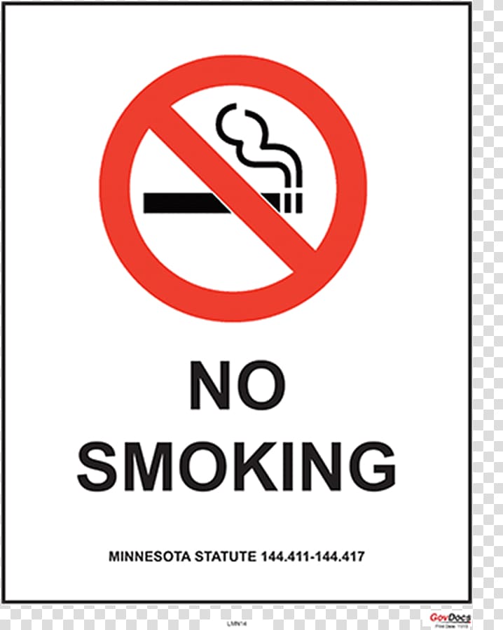 Smoking ban Smoke-Free Air Act Sign Health, no smoking transparent background PNG clipart