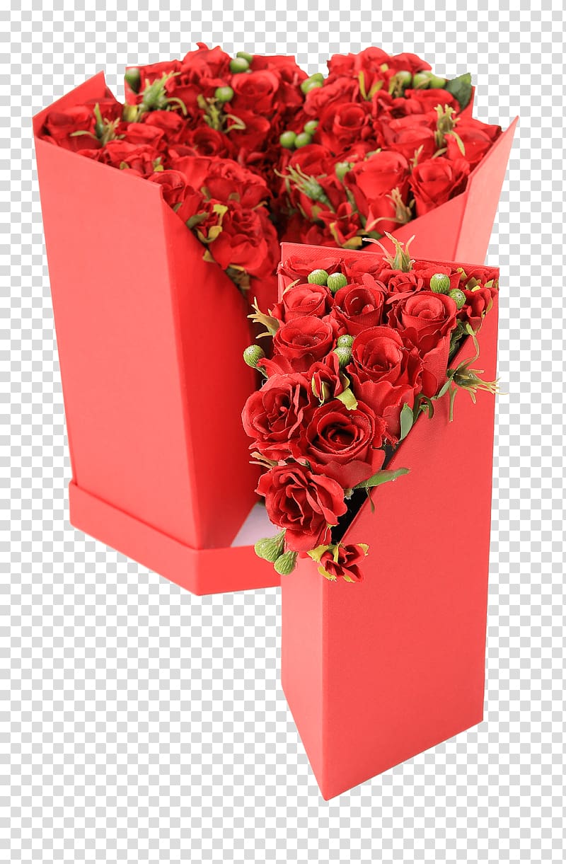 Cut flowers Floral design Garden roses Flower box, flower box transparent background PNG clipart