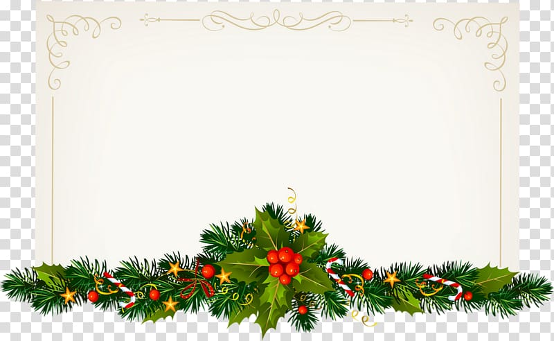 Christmas tree Garland Christmas ornament Santa Claus Christmas Day, christmas tree transparent background PNG clipart