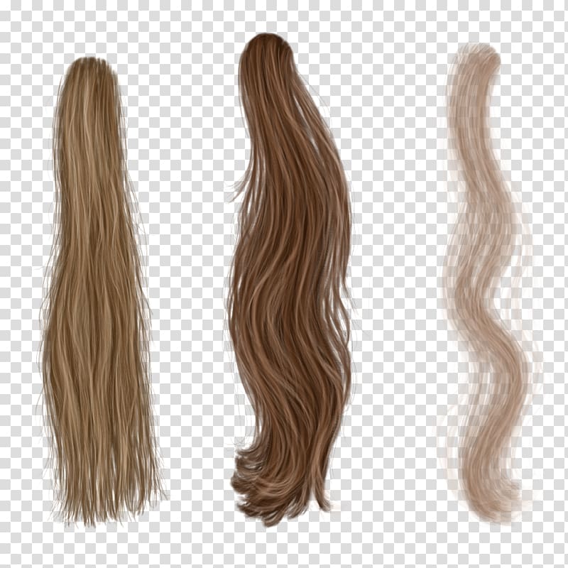 Human hair color Capelli Wig, women hair transparent background PNG clipart