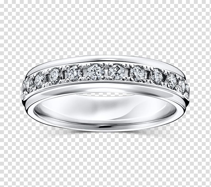 Wedding ring Engagement ring Diamond Eternity ring, ring transparent background PNG clipart